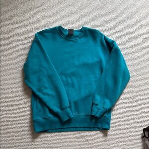 TNA Aritzia Boyfriend Sweatshirt Teal